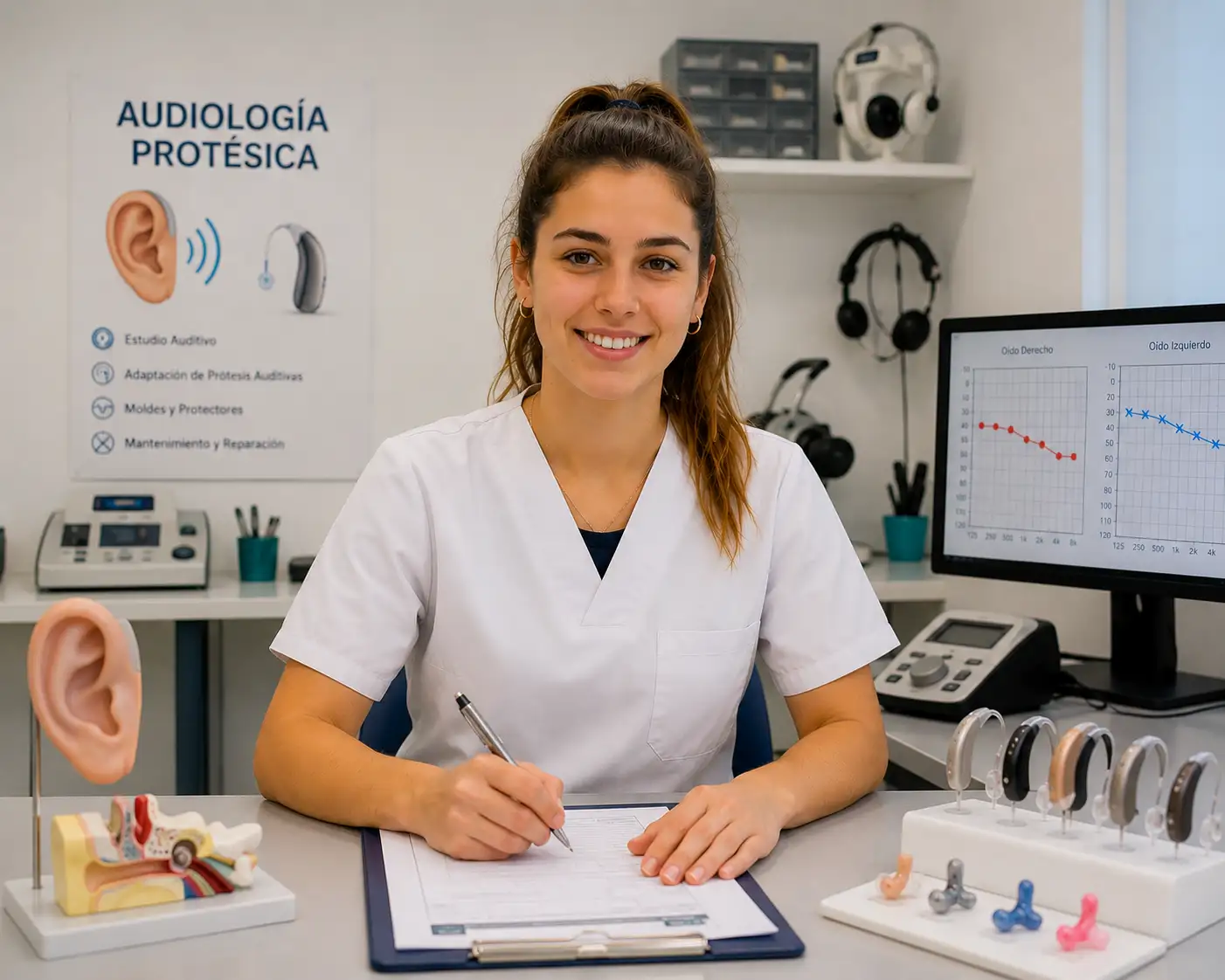 estudiante FP Audiología Protésica online
